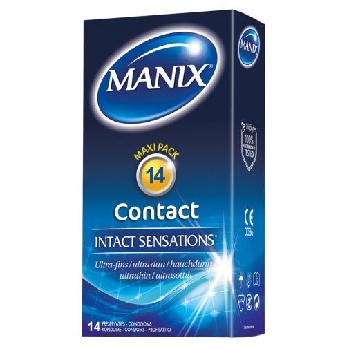 Manix Contact ultra tenké kondomy 14 ks