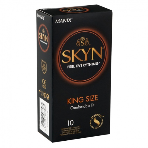 Manix Skyn King Size bezlatexové kondomy 10 ks