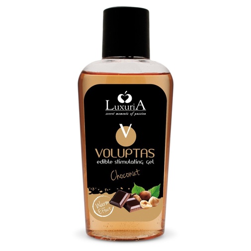 Stimulační lubrikant Voluptas Choconut s hřejivým efektem 100 ml