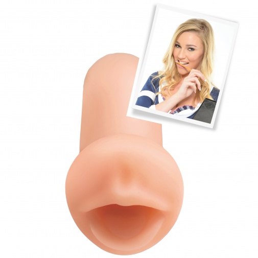 Realistický masturbátor ve tvaru úst Pipedream Extreme Coed Cocksucker.