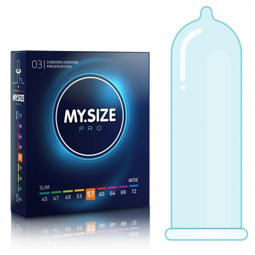 My.Size PRO kondomy 57 mm - 3 ks