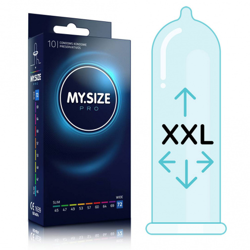 My.Size PRO kondomy 72 mm - 10 ks