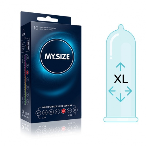 My.Size kondomy 60 mm – 10 ks