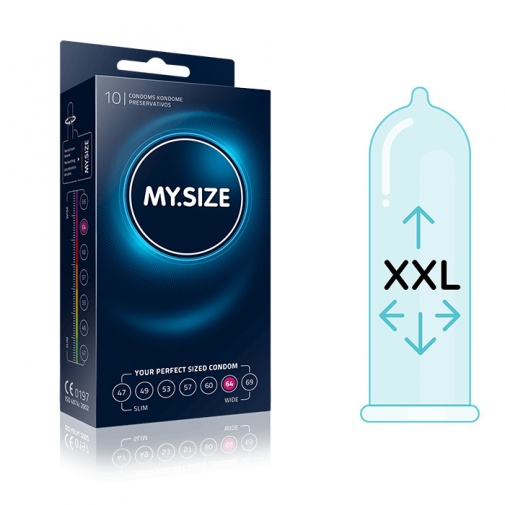My.Size kondomy 64 mm – 10 ks