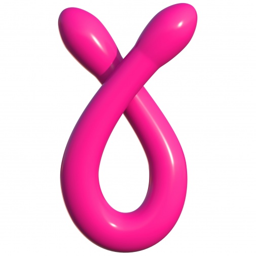 Flexibilní unisex dildo pro jednotlivce i páry Double Whammy.