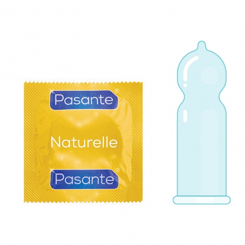 Kusový kondom Pasante Naturelle 1 ks.