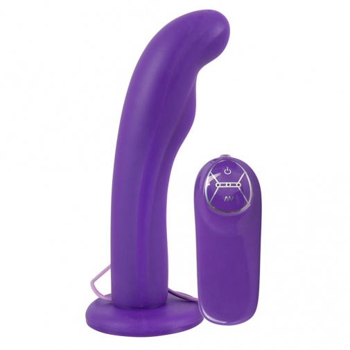 Silicone Purple Vibe vibrační dildo