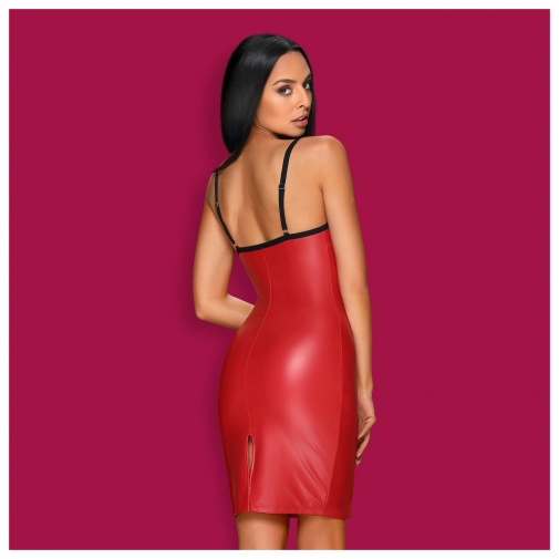 Svůdné červené šaty Redella Dress od značky Obsessive.