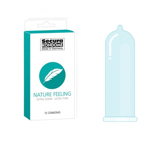 Secura Nature Feeling extra tenké kondomy 12 ks