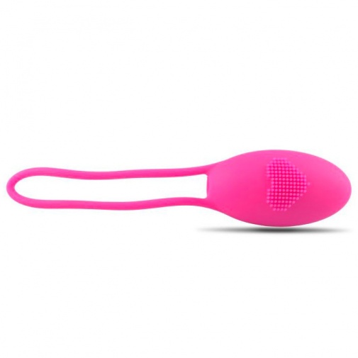 Silikonové vibrační vajíčko Emphasis v růžové barvě.