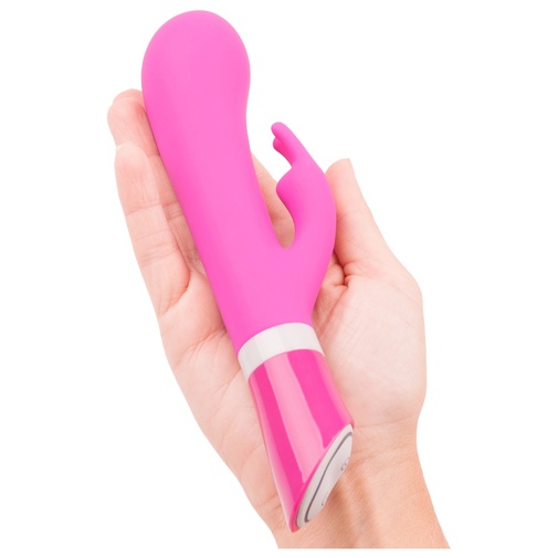 Malý vibrátor se stimulátorem klitorisu B Swish Bwild Deluxe Bunny.