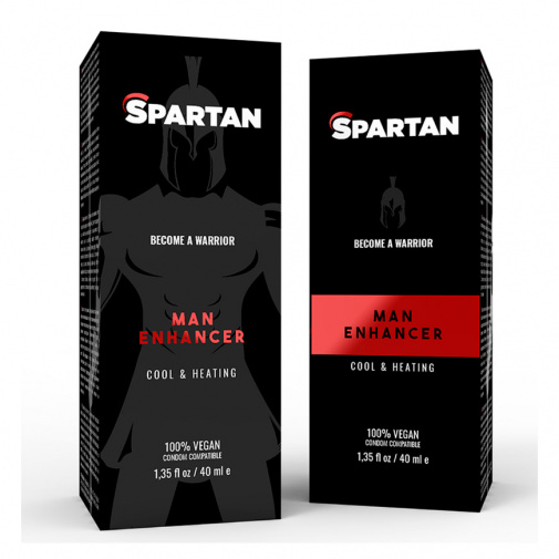 Krém na zlepšení erekce a sexuálního potěšení Spartan Man Enhancer v objemu 40 ml.