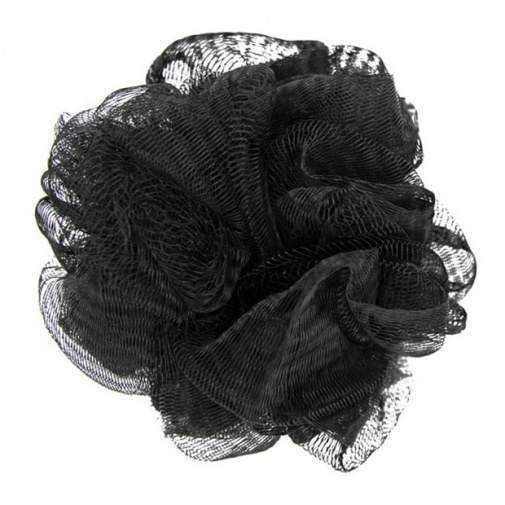 Vibrační sprchová houba černá