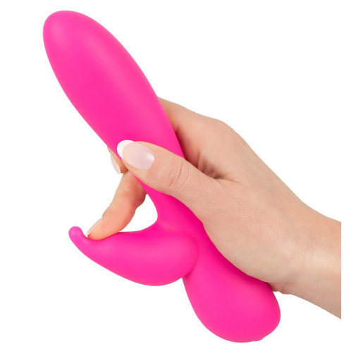 Ohebný je kromě samotného těla vibrátoru také stimulátor klitorisu.