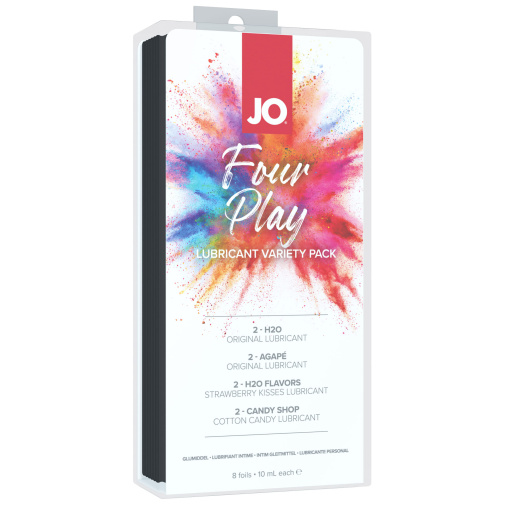 System Jo Four Play Lube Variety Pack 80 ml