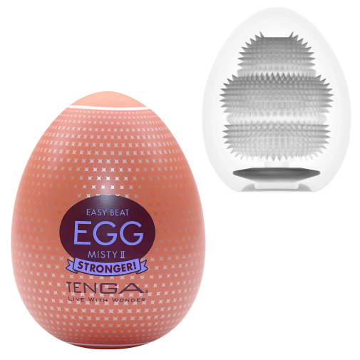 Tenga Egg Stronger! Misty ll masturbační vajíčko.