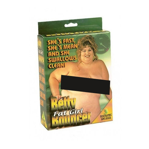 Betty Fat Girl Bouncer nafukovací panna
