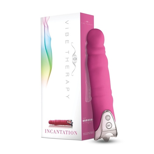 Kvalitní vibrátor z lékařského silikonu v růžové barvě - Vibe Therapy Incantation.