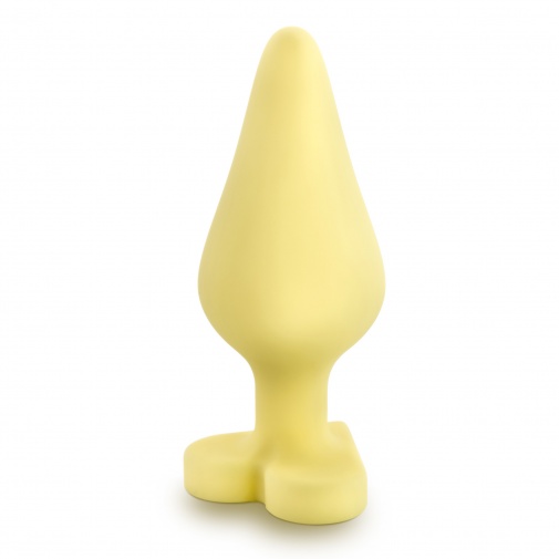Žlutý anální kolík ze silikonu - Be Mine.