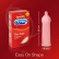 Ultra tenké kondomy s easy on tvarem Durex Feel Thin ve výhodném balení 18 ks.