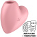 Satisfyer Cutie Heart růžový stimulátor nabízí funkci 2v1 – pulzační a vibrační.