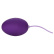 Klasické vodotěsné vibrační vajíčko na dálkové ovládání ve fialové barvě – Calexotics Pocket Exotics.
