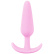 Pastelově růžový anální kolík Cuties Mini Plug je vhodný pro začátečníky.
