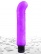 Vodotěsný pevný vibrátor G-Spot Softees XL ve fialové barvě.