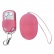 Růžové vibrační vajíčko s dálkovým ovladačem a 10 druhy vibrací či pulzací.