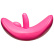 iRide růžové vibrační houpací křeslo pro radovánky na mnoho způsobů.