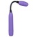 Voděodolný fialový vibrátor s ohebným kloubem pro jednodušší hledání a následnou stimulaci bodu G.