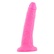 Růžové ohebné realistické dildo se silnou přísavkou - Dillio Slim 7.