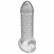 Průhledný návlek na penis OptiMALE Extender Thin je užší a má vnitřní strukturu, která stimuluje penis.