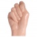 Detail na realisticky zpracované nehty ruky na fisting - Basix Fist of Fury.