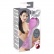 V balení malá růžová pumpička na klitoris a bradavky s výstupky - Klit Kiss.