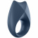 Flexibilní tmavě modrý vibrační kroužek Satisfyer Royal One smart pro delší erekci.