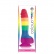 Silikonové duhové dildo s varlaty a přísavkou vespod - Colours Pride Edition Rainbow 6.