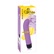 V balení kvalitní silikonový vibrátor s hladkým hedvábným povrchem ve fialové barvě - Smile G-spot Genius.