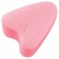 Menstruační tampón ve tvaru srdíčka.