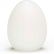 Rozbalený masturbátor ve tvaru vajíčka v bíle barvě.