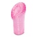 Růžový masturbátor ve tvaru vaginy z příjemného flexibilního materialu.