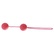 Venušiny kuličky Candy Lux pro posilování pánevního dna pomocí Kegelových cviků v růžové barvě. 