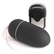 Černé hedvábné vibrační vajíčko s dálkovým ovladačem a 10 druhy vibrací a pulzací.