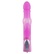 Kvalitní silikonový vibrátor s tichými a silnými vibracemi se stimulátorem klitorisu ve tvaru králičích oušek.