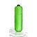 Malé vodotěsné vibrační vajíčko v zelené barvě s hedvábným povrchem - Neon Luv Touch Bullet.