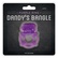 Vodotěsný vibrační erekční kroužek Kinky Purple Ring Dandy's Bangle.