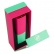 Womanizer 2GO Lipstick - růžovo-zelený mini vibrátor v balení.